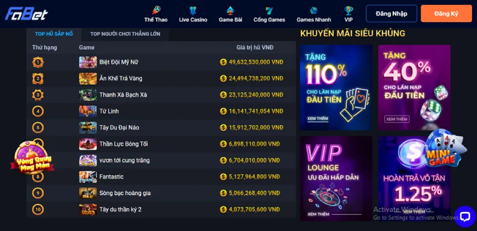 Trò chơi Bắn Cá Ocean King